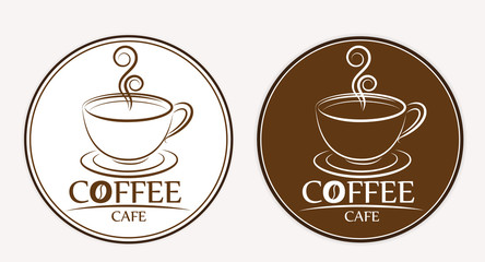 Coffee logo, labels, design templates