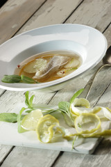 Seeteufel Suppe
