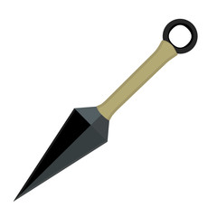Kunai throwing knife