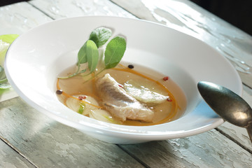 Seeteufel Suppe
