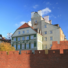 Old town square in Warsaw