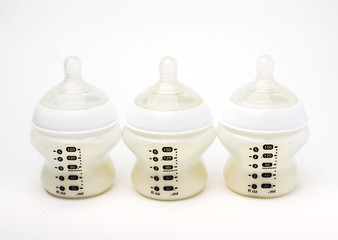 Three baby bottles - 100347898