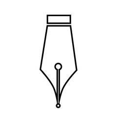 Pen line icon