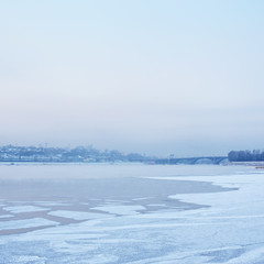 Fototapeta na wymiar Irkutsk At Winter