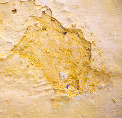 yellow  in texture wall and  morocco africa abstract