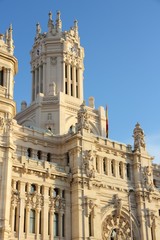 Fototapeta na wymiar Madrid architecture - Cibeles
