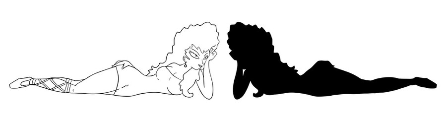 pretty woman illustration