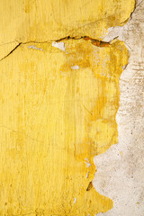 yellow  in texture wall and   abstract