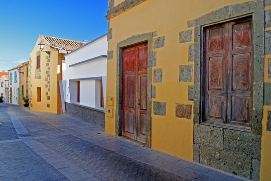 Häuser in Agüimes auf Gran Canaria