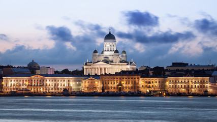 Helsinki Skyline - obrazy, fototapety, plakaty