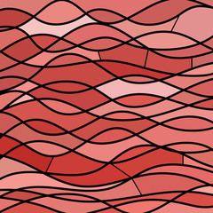 Fototapeta premium abstract vector stained-glass mosaic background