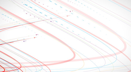 Scientific Future Technology. For Business Presentation. Flyer, Poster Vector Concept Background