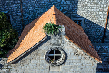 Small catholic chapel in Dubrovnik, Croatia
