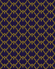 Elegant antique background image of curve frame geometry line pattern.
