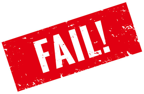 recommend clip art: Fail Stempel rot grunge