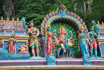 Naklejka premium Batu Caves complex