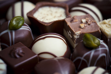 Chocolate pralines