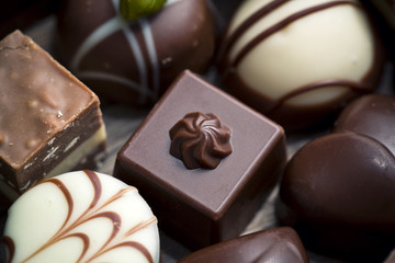 Chocolate pralines