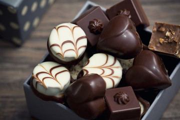 Chocolate pralines