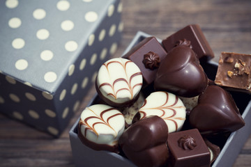Chocolate pralines