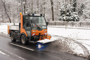 Obraz premium Winterdienst