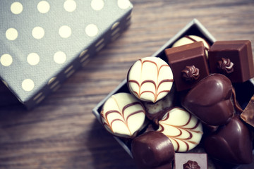 Chocolate pralines