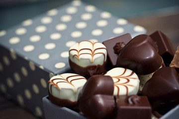 Chocolate pralines