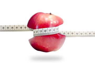 Fruit slimming healthy apple full of vitamins