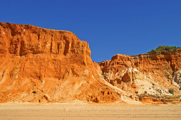 Fototapeta premium Am Strand von Olhos de Agua