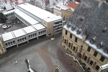 Der Marktplatz in Osnabrück