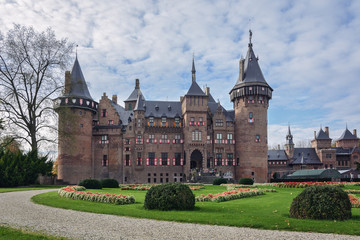 Fototapeta na wymiar Panorama of the castle.