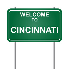 Welcome to Cincinnati vector