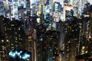 Hong Kong skycrapers