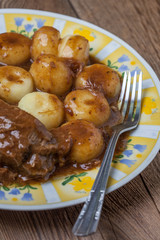 Tasty homemade dinner.