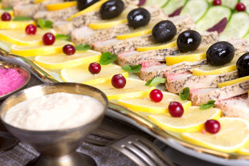 Gefilte fish, stuffed fish, stuffed pike