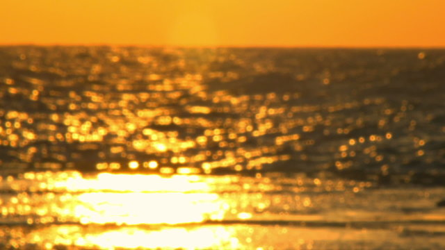 Royalty Free Stock Video Footage of a sunset reflection at Dor Beach shot in Israel at 4k with Red.