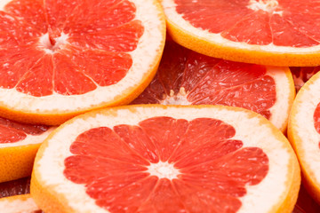 Grapefruit slices