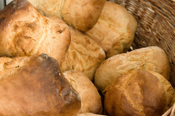 Fresh home made giant bread