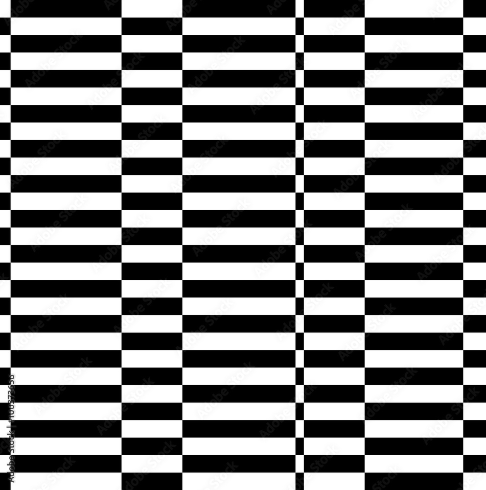 Aufkleber checkered, irregular pattern. abstract, monochrome vector textur