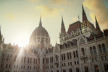 Obraz premium House of Parliament in Budapest. 