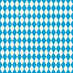 Oktoberfest seamless pattern with rhombus