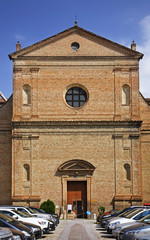 Fototapeta na wymiar Church of the Holy Spirit in Ferrara. Italy