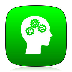 head green icon for web and mobile app