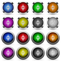 Horizontal merge button set