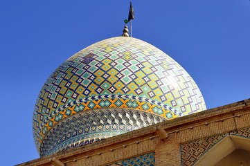 Shiraz, Kuppelbau des Shah-Cheragh-Heiligtums