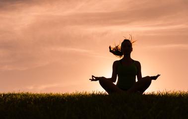 Peaceful meditation.
