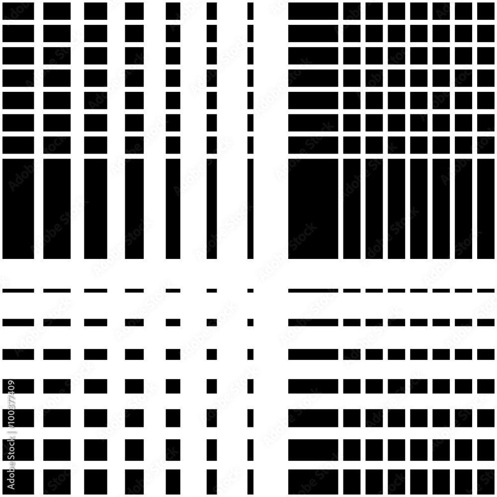 Poster Grid mesh seamless pattern. Abstract monochrome vector backgroun
