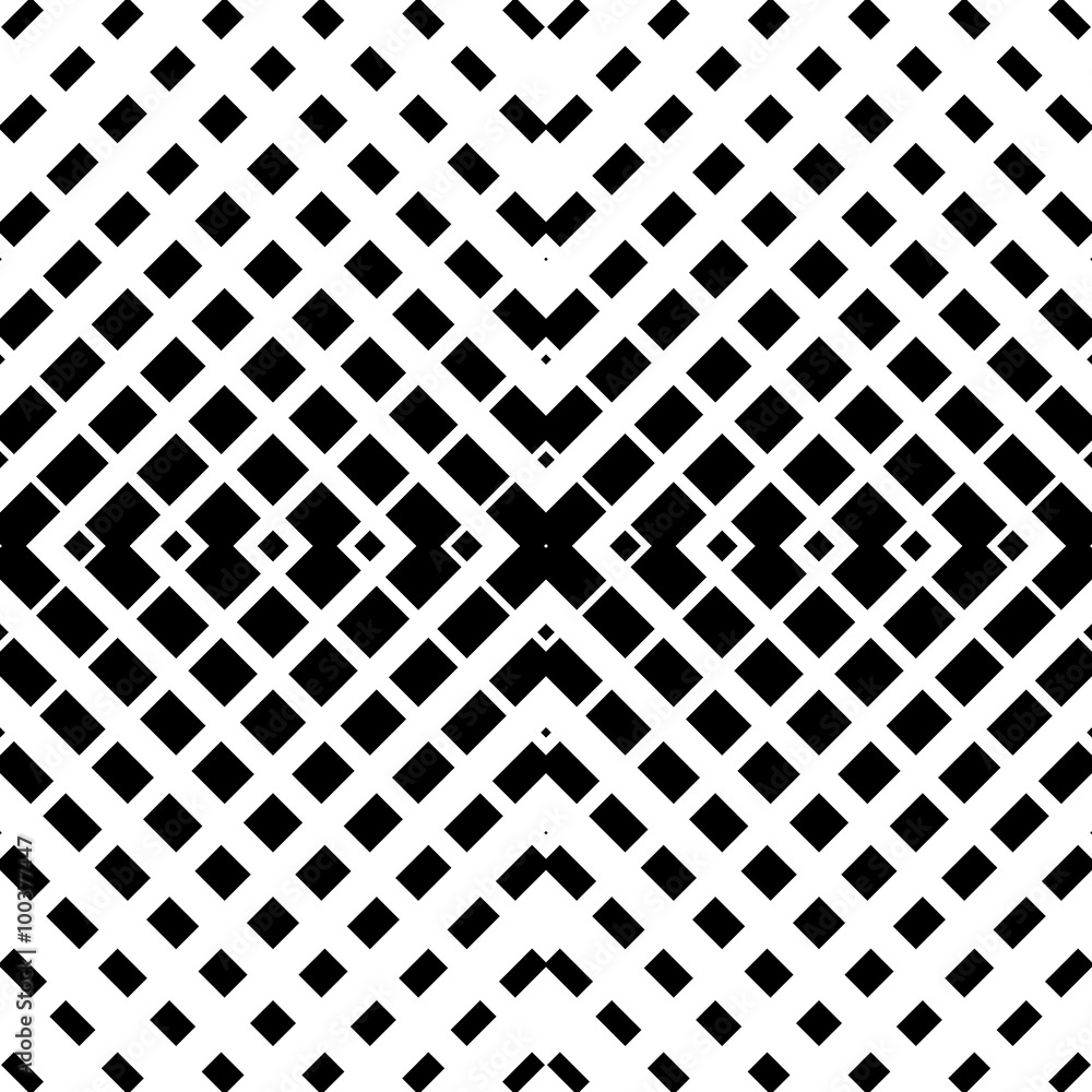 Poster Abstract grid mesh pattern with intersecting lines. Symmetric ce