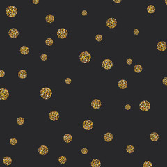  abstract gold spot glitter textured circles background
