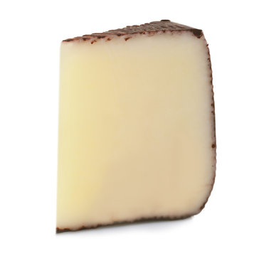 Cheese on light background
